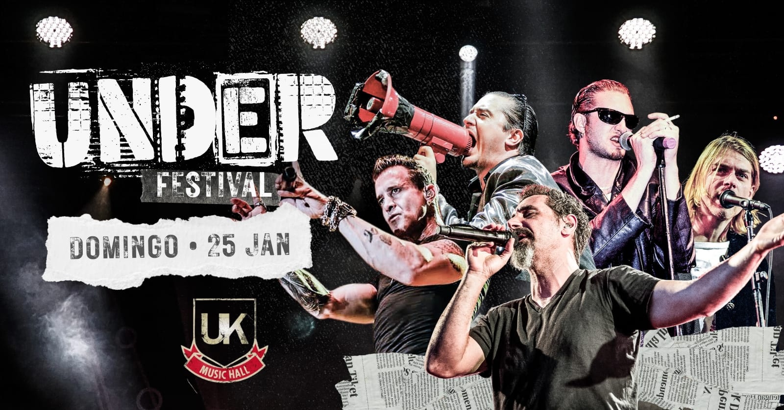 UNDER FESTIVAL - A MAIOR NOITE DE TRIBUTOS DO DF - Brasília, DF