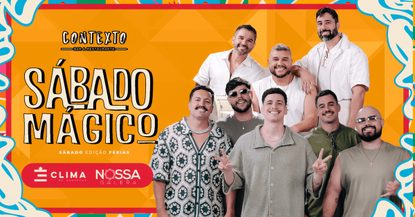 Imagem do evento Sábado no Contexto | 17.01 | Varanda Contexto Bar