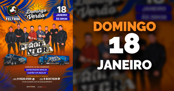 Imagem do evento 18 Janeiro - Pérola Negra