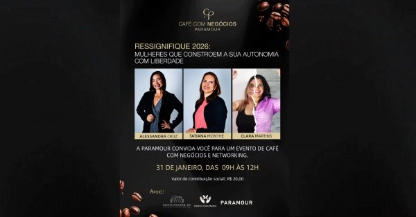 Imagem do evento RESSIGNIFIQUE 2026: Mulheres que constroem a sua autonomia com liberdade