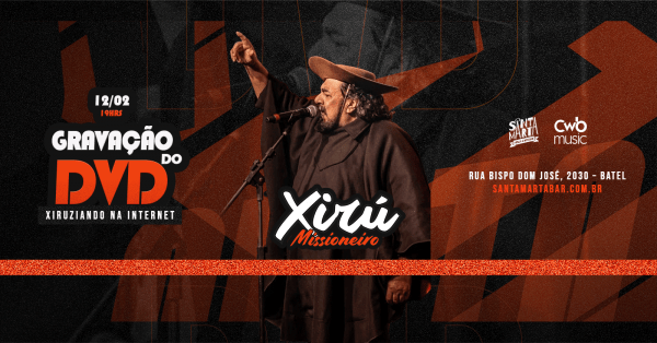 Gravação do DVD Xiru Missioneiro ao vivo em Curitiba 12/02 Santa Marta bar