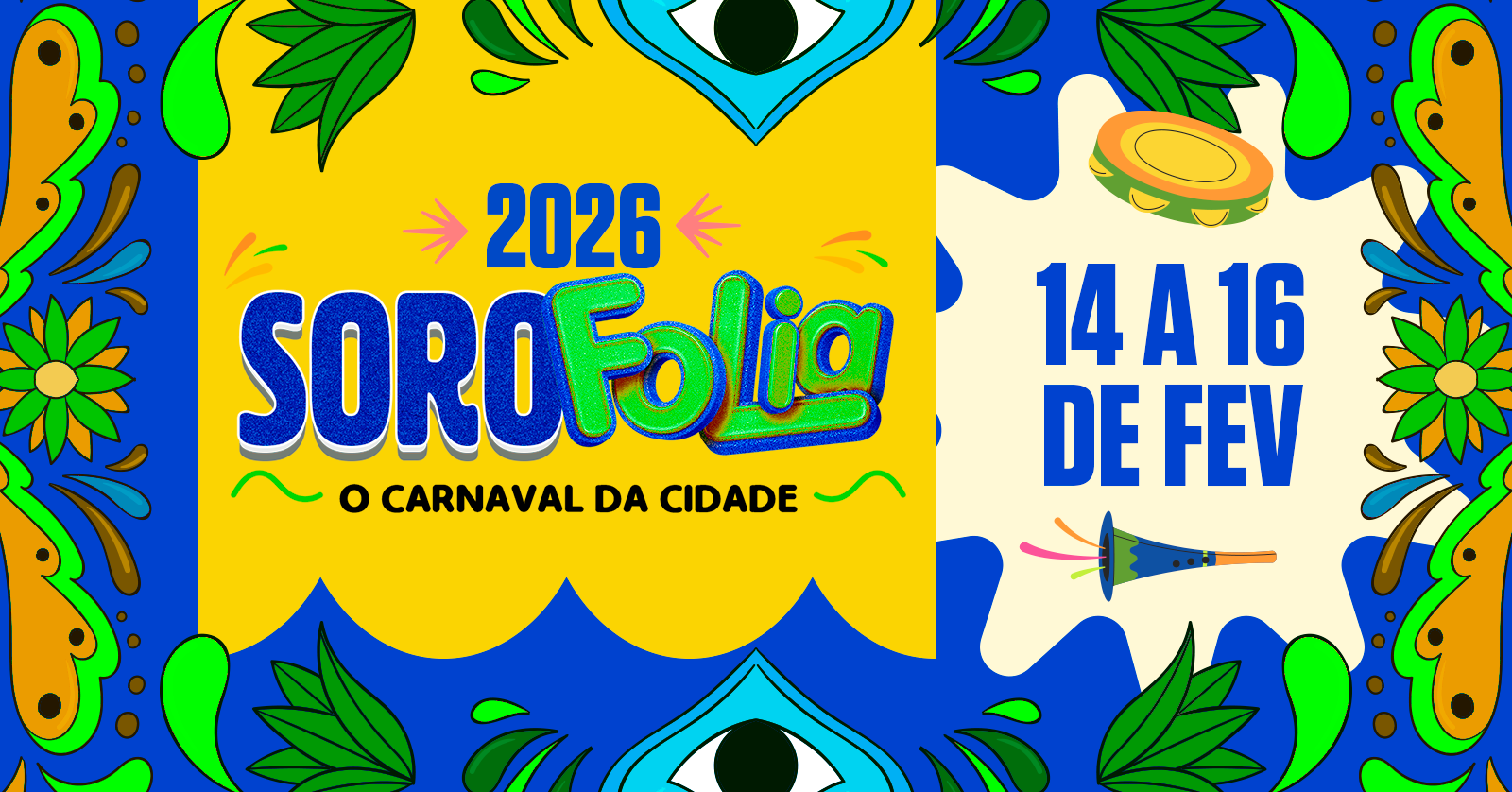 Festival Sorofolia - O carnaval da Cidade - Sorocaba, SP