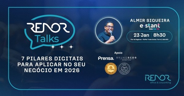 Imagem do evento Renor Talks - 07 Pilares Digitais