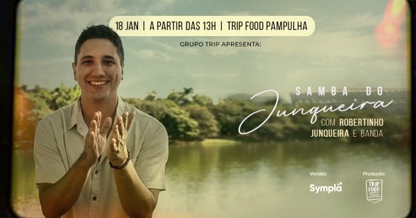 Imagem do evento SAMBA DO TRIP - O seu domingo com a melhor vista da Pampulha  