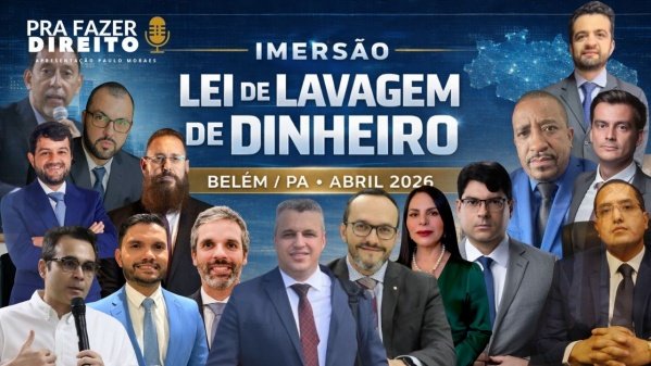Imagem do evento IMERSÃO - LEI DE LAVAGEM DE DINHEIRO - BELÉM -PA