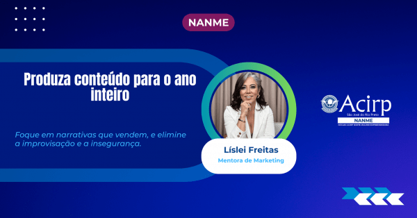 Imagem do evento Produza conteúdo para o ano inteiro.