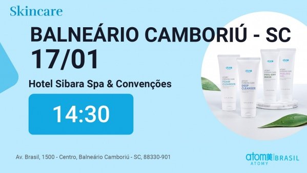 Imagem do evento Skincare com produtos Coreanos - Balneário Camboriú / SC