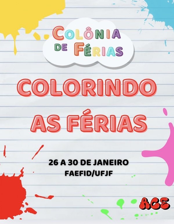 Imagem do evento Voluntário Colônia de Férias 2026.1