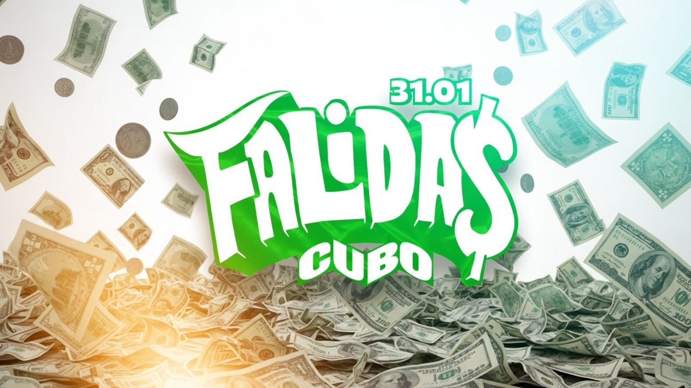 FALIDA$ | @CUBO [31.01] em Chapecó - Sympla