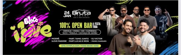 Imagem do evento BLOCO DO ILOVE