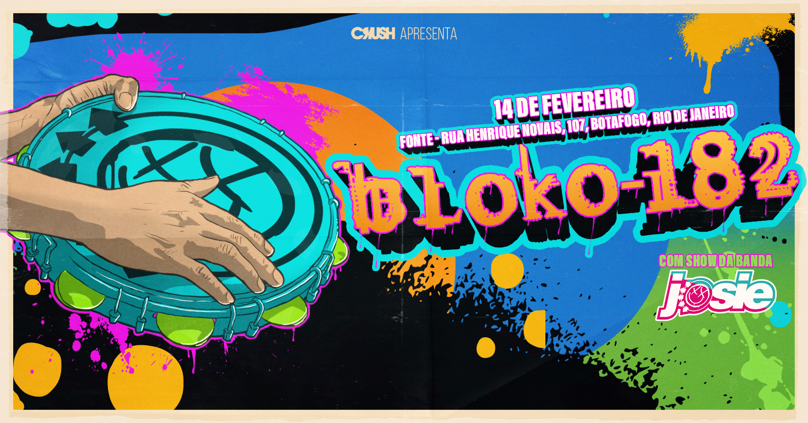 bloko-182 - Show com a Banda Cover Josie - Rio de Janeiro, RJ