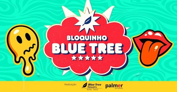 Imagem do evento Bloquinho Blue Tree 2026
