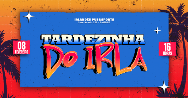 Imagem do evento TARDEZINHA DO IRLA - 2026