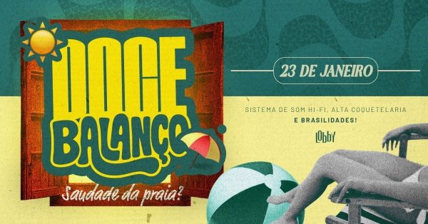 Imagem do evento Doce Balanço