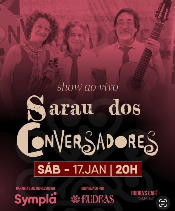 Imagem do evento Sarau dos conversadores/ recebe