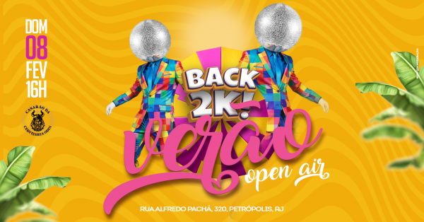 Imagem do evento Back2000 / Summer - Cervejaria Odin 08/02 (Domingo) 16h