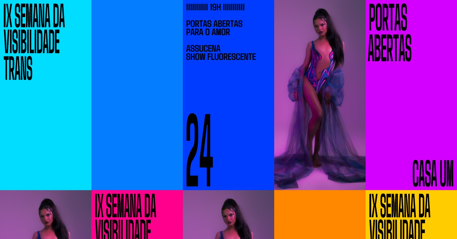 Assucena apresenta Fluorescente - 9ª Semana de Visibilidade Trans - São Paulo, SP