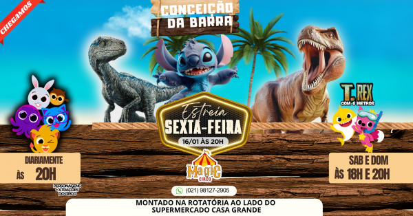 Imagem do evento MAGIC CIRCO - CONCEIÇÃO DA BARRA - ES