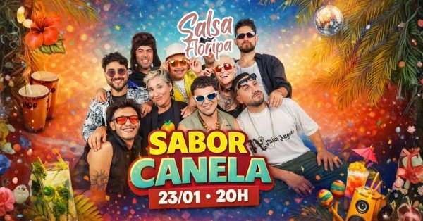 Imagem do evento Salsa Floripa - com banda Sabor Canela
