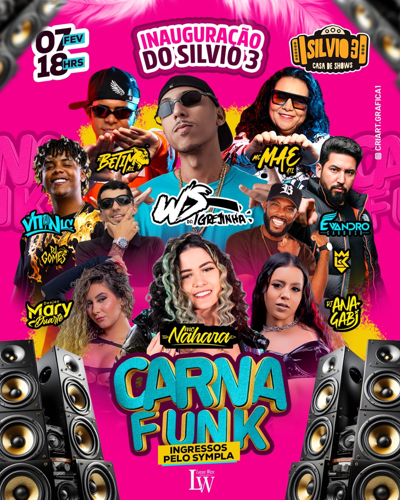 SILVIO ESPETERIA 3 CARNA-FUNK - São Joaquim de Bicas, MG