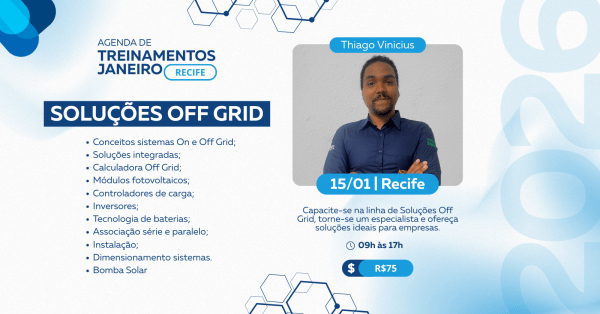 Imagem do evento Soluções OFF GRID