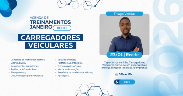 Imagem do evento Carregadores Veiculares