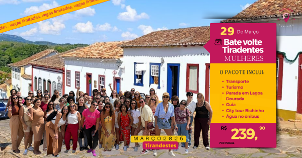 Imagem do evento Bate Volta Tiradentes + Bichinho