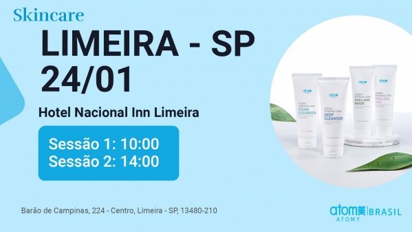 Imagem do evento Skincare com produtos Coreanos - Limeira / SP