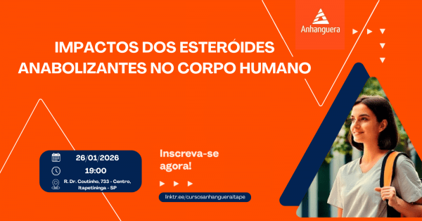 Imagem do evento IMPACTOS DOS ESTERÓIDES ANABOLIZANTES NO CORPO HUMANO