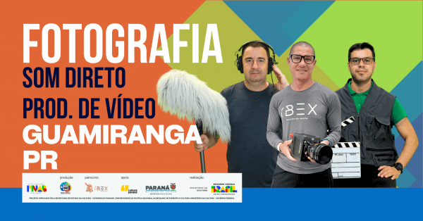Imagem do evento 2. Workshop Foto_Vídeo_Som_Guamiranga - Pr