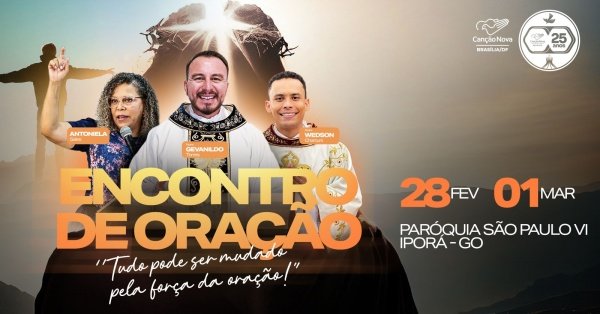 Imagem do evento Encontro de Oração: Tudo pode ser mudado pela força da oração!