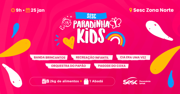 Imagem do evento PARADINHA KIDS SESC RN