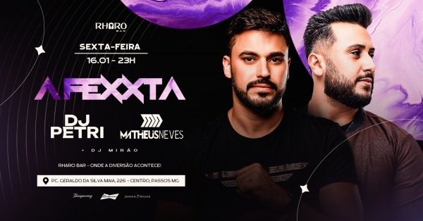 Imagem do evento AFEXXTA  EDIÇÃO ESPECIAL