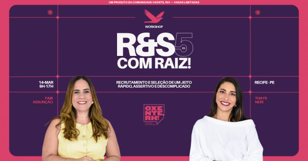 Imagem do evento Workshop R&S com RAIZ! [4ª ed. em PE]