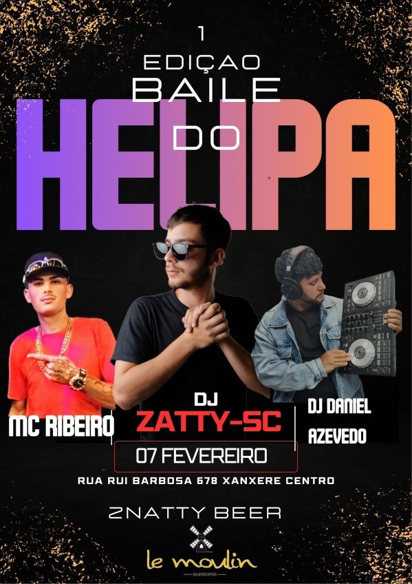 Imagem do evento BAILE DO HELIPA