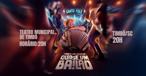 Imagem do evento Santo Fole em  Timbó- Show de Humor