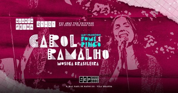 Imagem do evento Carol Ramalho - Música Brasileira