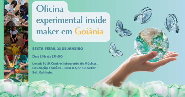 Imagem do evento Oficina Inside maker em Goiânia para crianças
