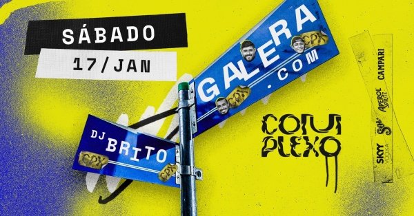 Imagem do evento Pagode do CPX - SAB 17|01