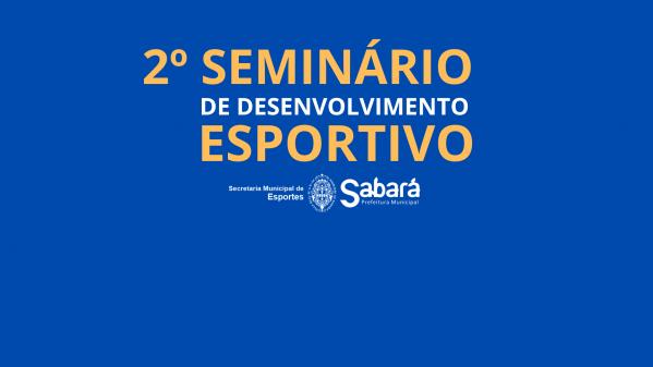 Imagem do evento II Seminário de Desenvolvimento Esportivo