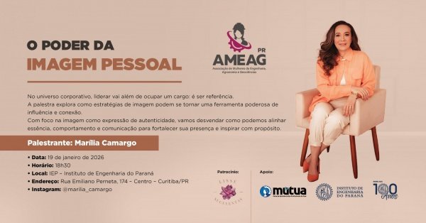 Imagem do evento PALESTRA: O PODER DA IMAGEM PESSOAL