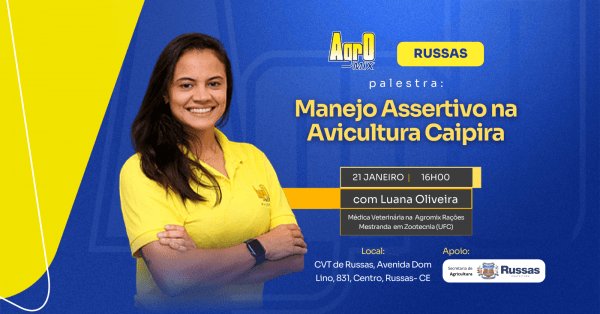 Imagem do evento Manejo Assertivo na Avicultura Caipira