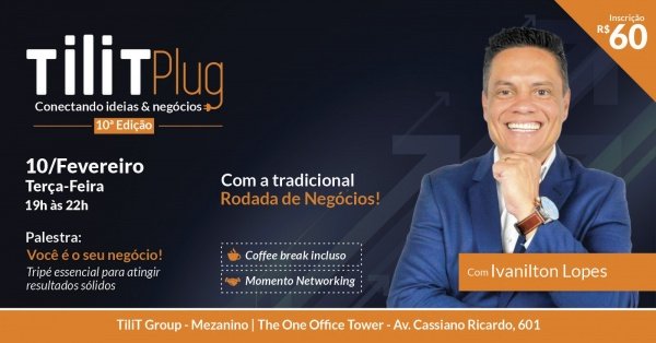 Imagem do evento TiliT Plug - 10ª Edição