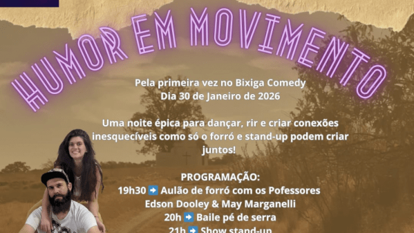Imagem do evento Humor em Movimento - Stand up comedy