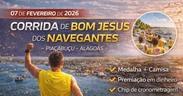 Imagem do evento Corrida de Bom Jesus dos Navegantes de Piaçabuçu