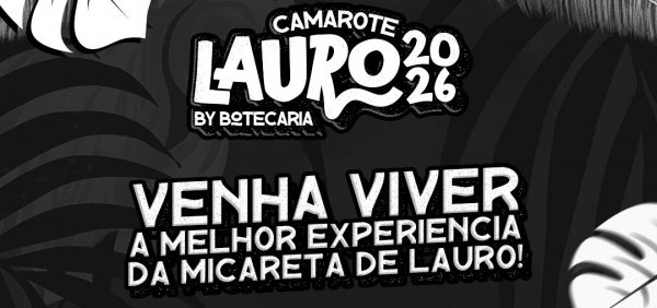 Imagem do evento CAMAROTE LAURO 2026 by BOTECARIA