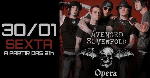 Imagem do evento AVENGED SEVENFOLD COVER EM SOROCABA