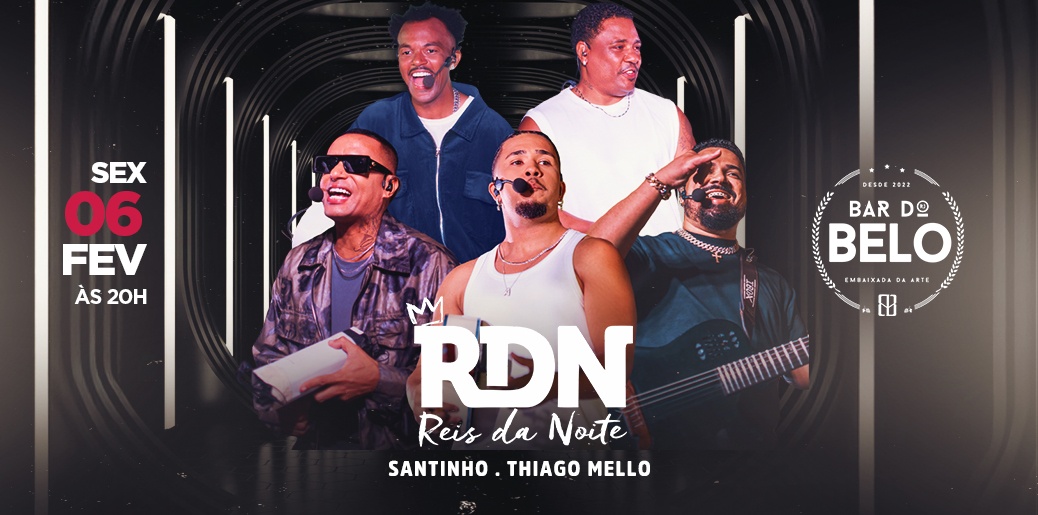 BAR DO BELO APRESENTA: RDN - Rio de Janeiro, RJ