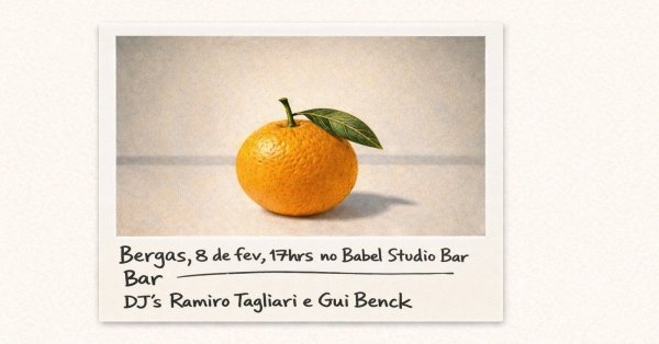 Imagem do evento Bergas no Babel Studio Bar (Passo Fundo RS)