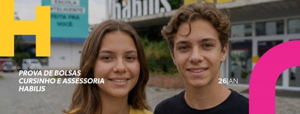 Imagem do evento Prova de Bolsas Cursinho Habilis 2026